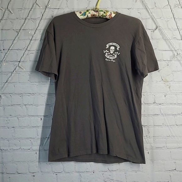 Margaritaville Pirate Pidgeon Forge Tennessee Skull Graphic Print Tshirt Mens M - Picture 8 of 14